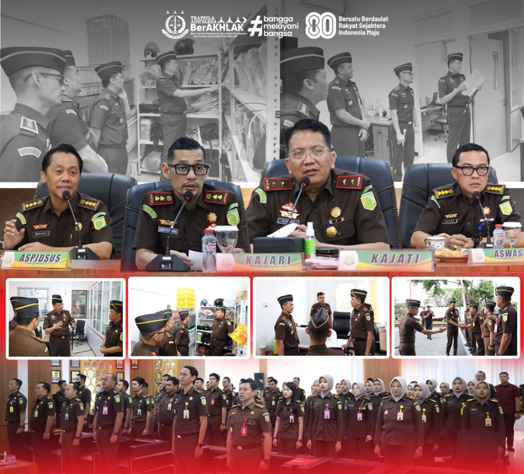 Kajati Jatim Sidak Ke Kejari Kota Batu, Tekankan Integritas dan Kinerja Optimal