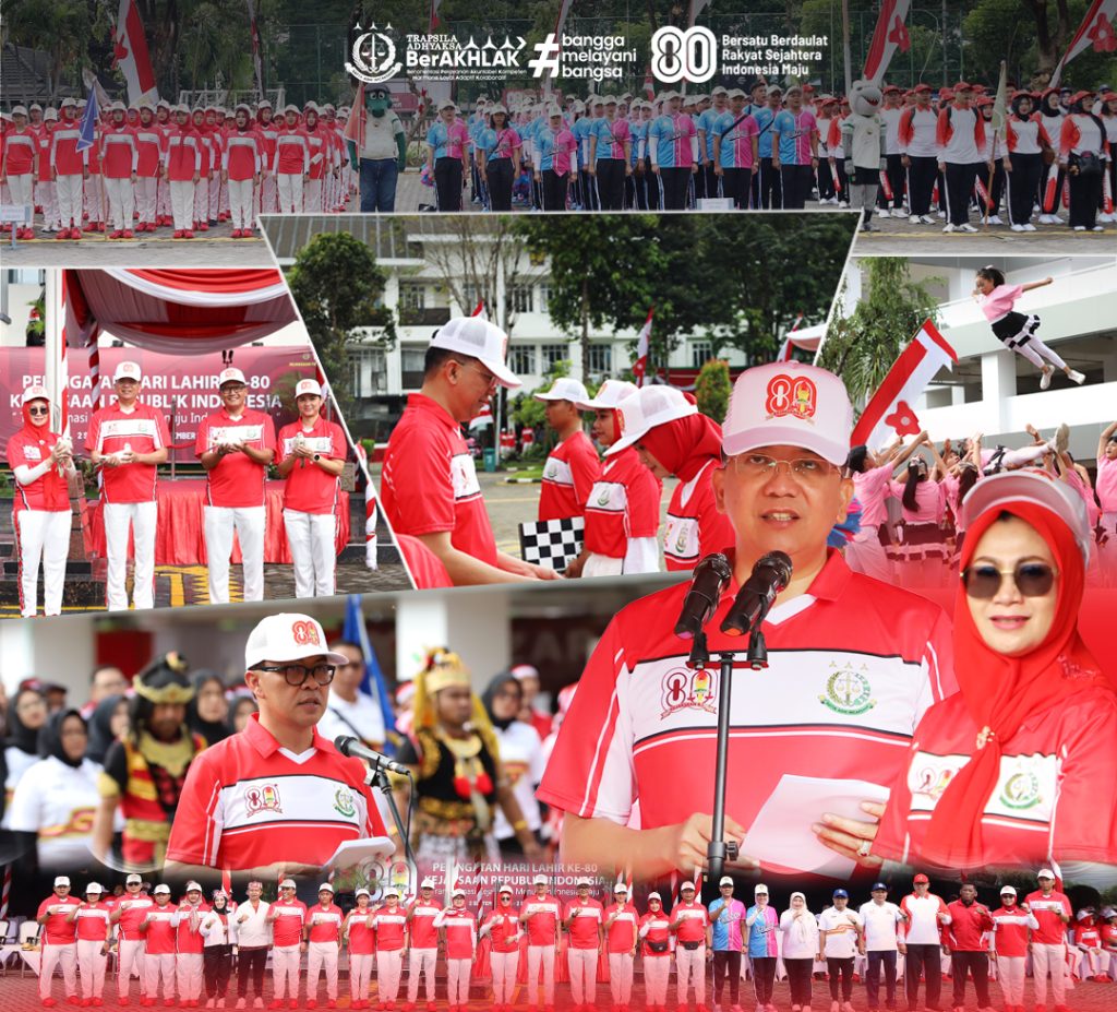 Kajati Jatim Buka Pekan Olahraga Hari Lahir Ke-80 Kejaksaan RI Dengan Semangat Kebersamaan