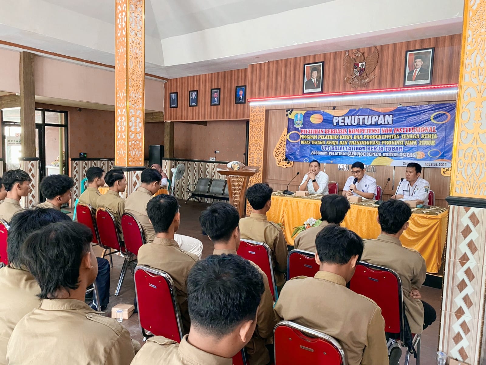 BNNK Tuban dan BLK Selesaikan Pelatihan di Socorejo, Siap Cetak Masyarakat Unggul