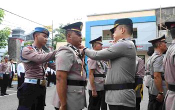 Enam Pejabat Kapolsek Jajaran Polres Tulungagung Dirotasi