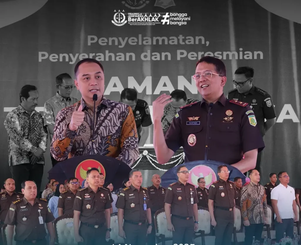 Langkah Tegas dan Humanis: Kejati Jatim Selamatkan Aset Negara Senilai 178 Miliar dan Resmikan Taman Tirtha Adhyaksa di Surabaya