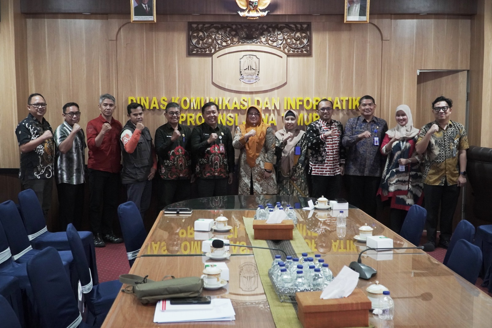 Diskominfo Nganjuk dan Pemprov Jatim Kolaborasi Program Kerja , Perkuat Transformasi Digital