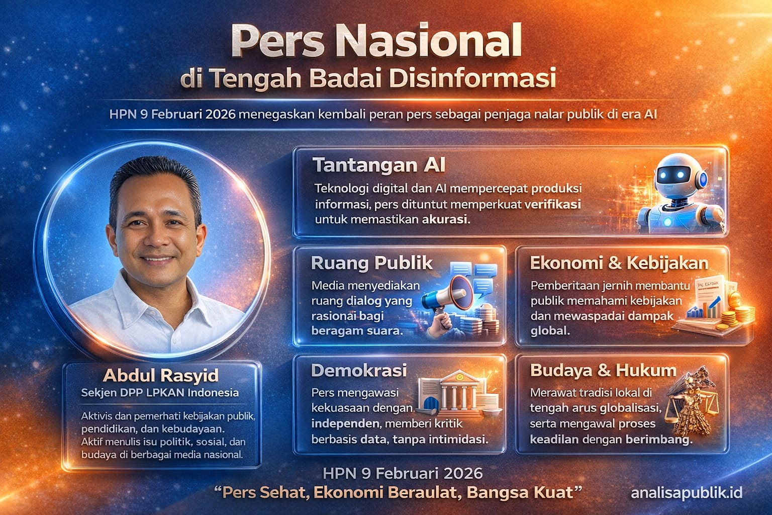 Pers Nasional di Tengah Badai Disinformasi: Menjaga Nalar Publik di Era AI