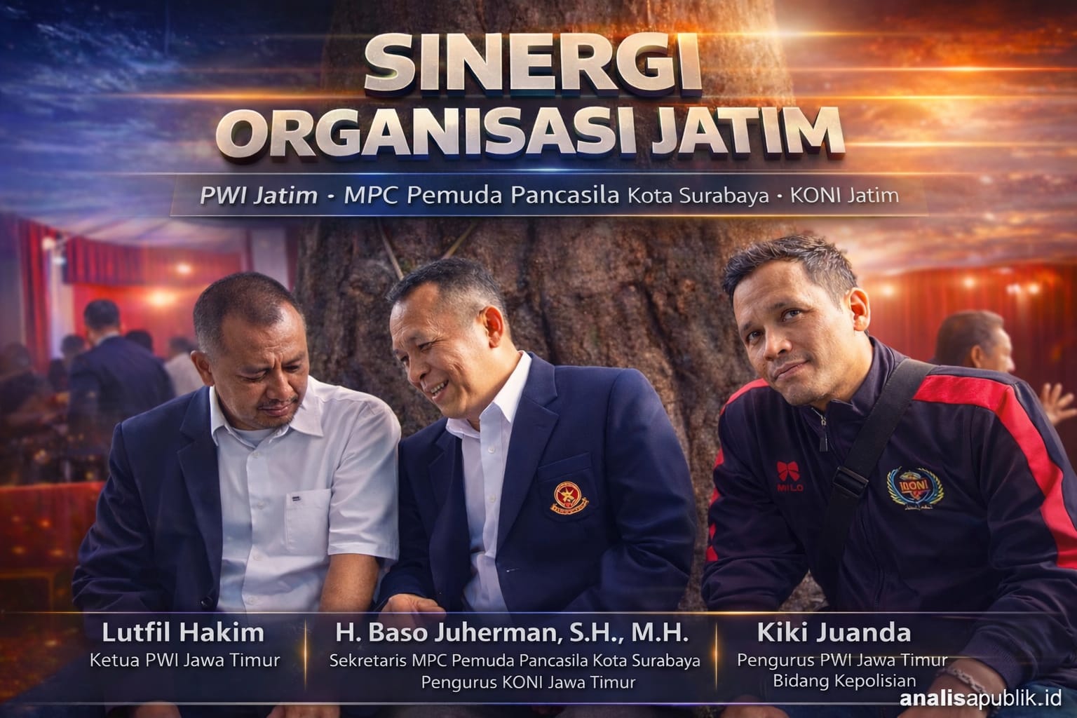 PWI Jatim dan Pemuda Pancasila Perkuat Kolaborasi, Dorong Sinergi Media dan Kepemudaan