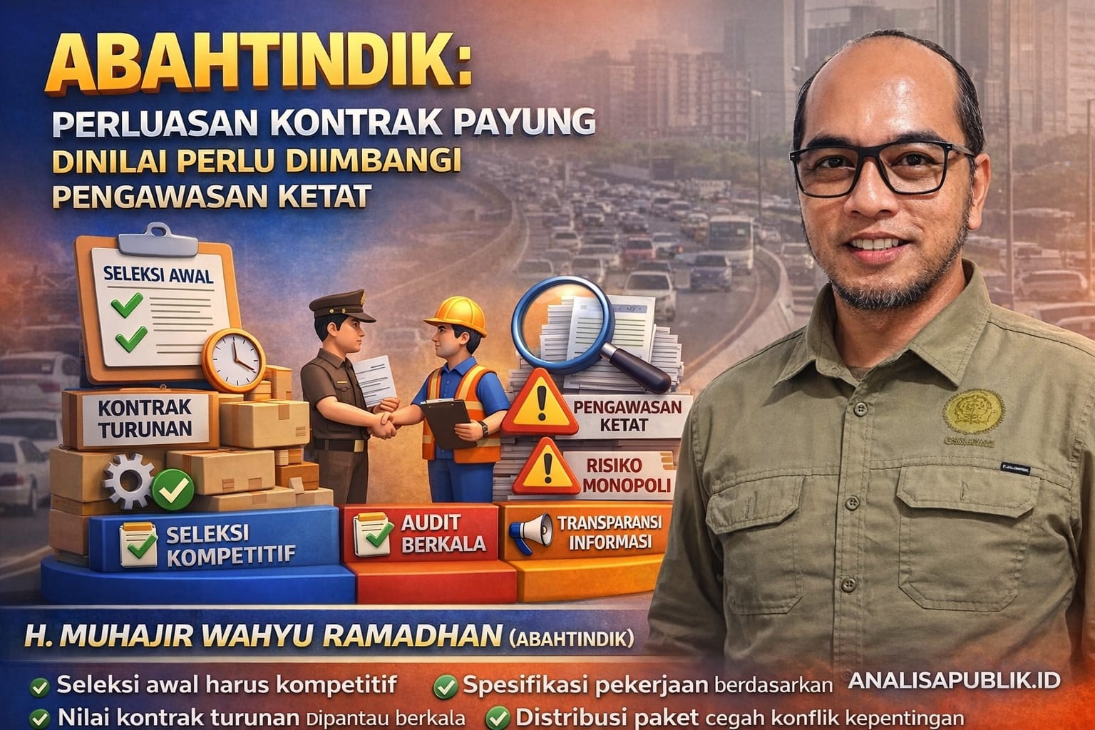 ABAHTINDIK: Perluasan Kontrak Payung Dinilai Perlu Diimbangi Pengawasan Ketat