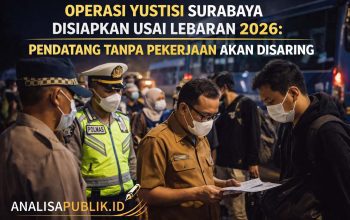 Operasi Yustisi Surabaya Disiapkan Usai Lebaran 2026: Pendatang Tanpa Pekerjaan Akan Disaring