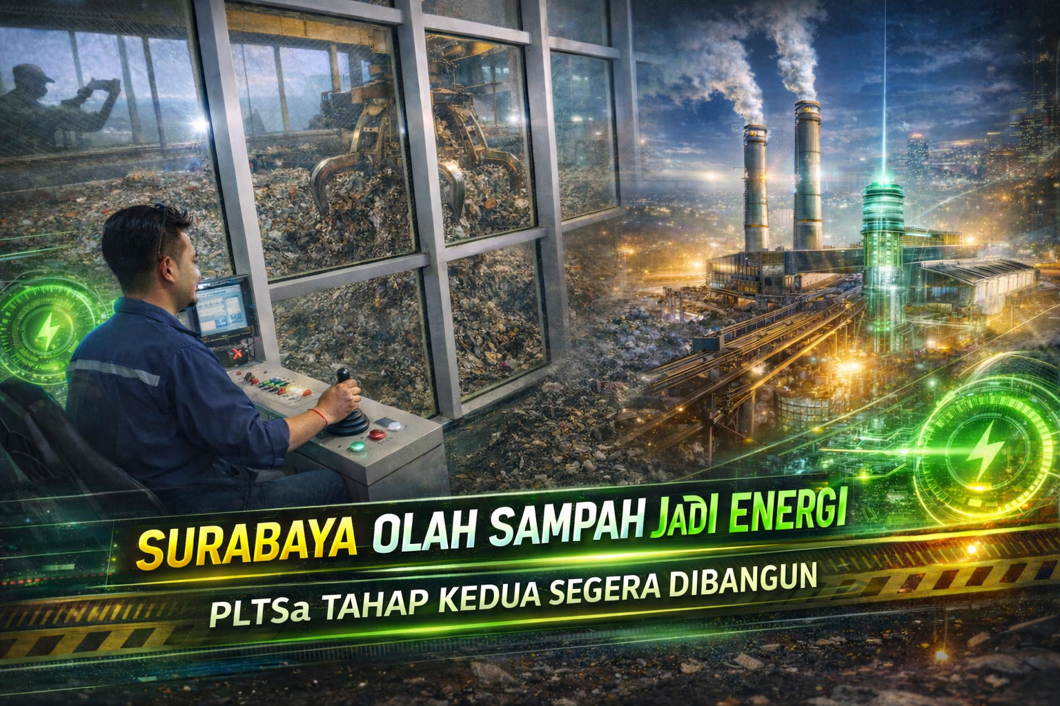 Surabaya Dorong Pengolahan Sampah Jadi Energi, Pemerintah Siapkan PLTSa Tahap Kedua