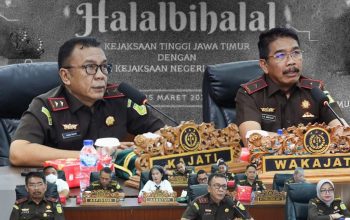 Halalbihalal Virtual, Kajati Jatim Nyalakan Semangat Baru Integritas dan Profesionalitas