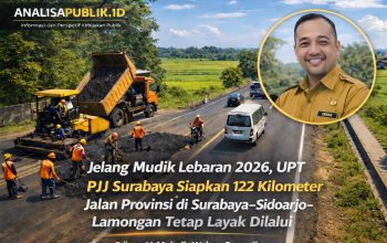 Jelang Mudik Lebaran 2026, UPT PJJ Surabaya Siapkan 122 Kilometer Jalan Provinsi di Surabaya–Sidoarjo–Lamongan Tetap Layak Dilalui