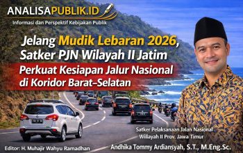 Jelang Mudik Lebaran 2026, Satker PJN Wilayah II Jatim Perkuat Kesiapan Jalur Nasional di Koridor Barat–Selatan