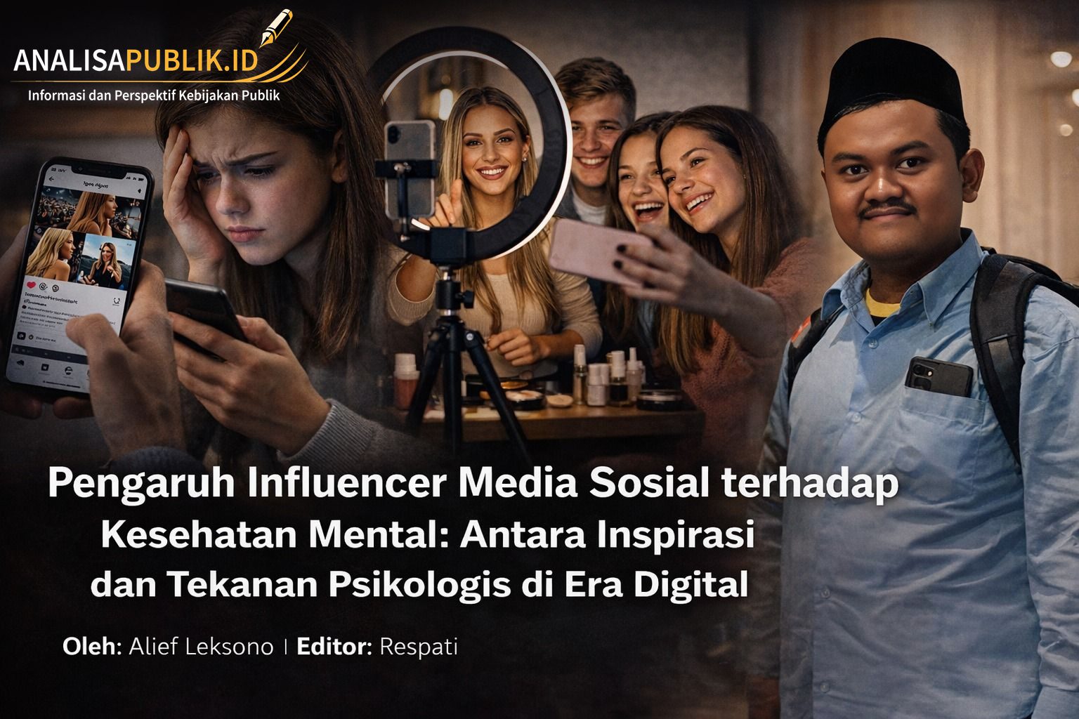 Pengaruh Influencer Media Sosial terhadap Kesehatan Mental: Antara Inspirasi dan Tekanan Psikologis di Era Digital