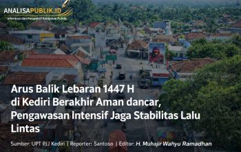 Arus Balik Lebaran 1447 H di Kediri Berakhir Aman dan Lancar, Pengawasan Intensif Jaga Stabilitas Lalu Lintas