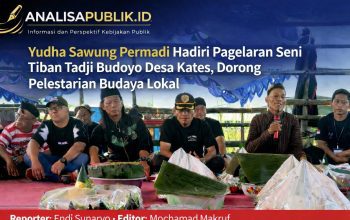 Yudha Sawung Permadi Hadiri Pagelaran Seni Tiban Tadji Budoyo Desa Kates, Dorong Pelestarian Budaya Lokal