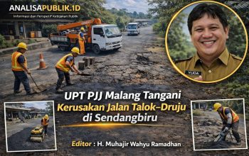 UPT PJJ Malang Tangani Kerusakan Jalan Talok–Druju di Sendangbiru