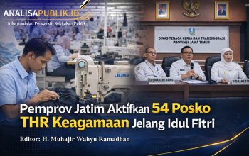 Pemerintah Provinsi Jawa Timur Aktifkan 54 Posko THR Keagamaan, Gubernur Tinjau Layanan Pengaduan Pekerja