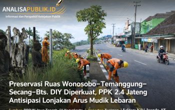 Preservasi Ruas Wonosobo–Temanggung–Secang–Bts. DIY Diperkuat, PPK 2.4 Jateng Antisipasi Lonjakan Arus Mudik 2026