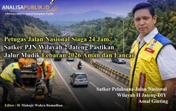 Petugas Jalan Nasional Siaga 24 Jam, Satker PJN Wilayah 2 Jateng Pastikan Jalur Mudik Lebaran 2026 Aman dan Lancar
