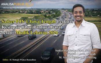 Satker PJN 1 Jawa Tengah Perkuat Kesiapan Jalur Pantura Barat Jelang Mudik Lebaran 2026