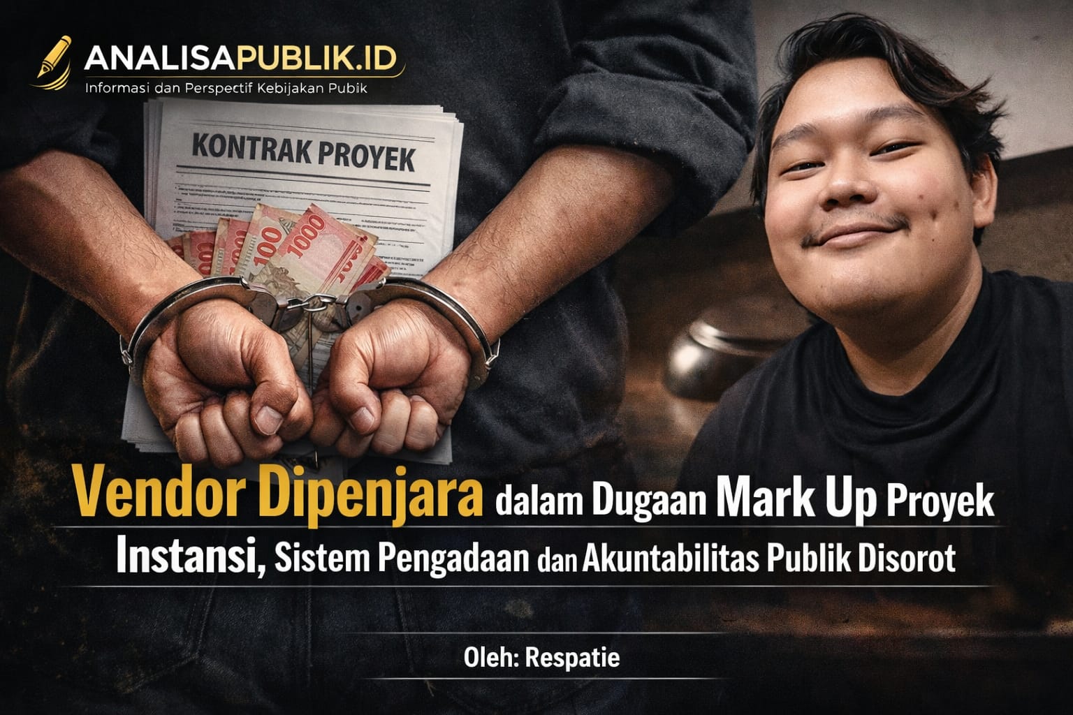 Vendor Dipenjara dalam Dugaan Mark Up Proyek Instansi, Sistem Pengadaan dan Akuntabilitas Publik Disorot