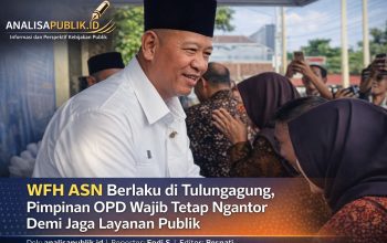 WFH ASN Berlaku di Tulungagung, Pimpinan OPD Wajib Tetap Ngantor Demi Jaga Layanan Publik