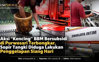 Aksi “Kencing” BBM Bersubsidi di Purwosari Terbongkar, Sopir Tangki Diduga Lakukan Penggelapan Siang Hari