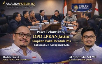 Pasca Pelantikan, DPD LPKAN Jatim Siapkan Bakal Bentuk Posbakum di 38 Kabupaten/Kota