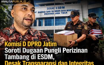 Komisi D DPRD Jatim Soroti Dugaan Pungli Perizinan Tambang di ESDM, Desak Transparansi dan Integritas