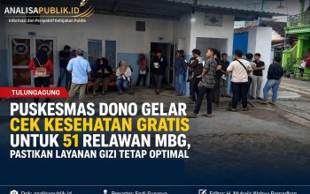 Puskesmas Dono Gelar Cek Kesehatan Gratis untuk 51 Relawan MBG, Pastikan Layanan Gizi Tetap Optimal