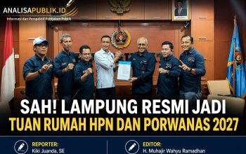 Lampung Resmi Jadi Tuan Rumah HPN dan Porwanas 2027