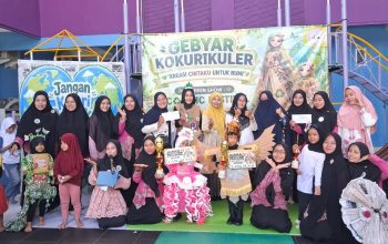 Gebyar Kokurikuler PAUD Islam Anissa Sidoarjo, Fashion Show “ECO Chic Festival” Tanamkan Cinta Lingkungan Sejak Dini