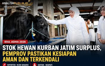 Stok Hewan Kurban Jatim Surplus, Pemprov Pastikan Kesiapan Idul Adha 2026 Aman dan Terkendali
