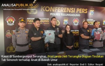 Kasus di Sumbergempol Terungkap, Pria Lansia Jadi Tersangka Dugaan Tindakan Tak Senonoh terhadap Anak di Bawah Umur