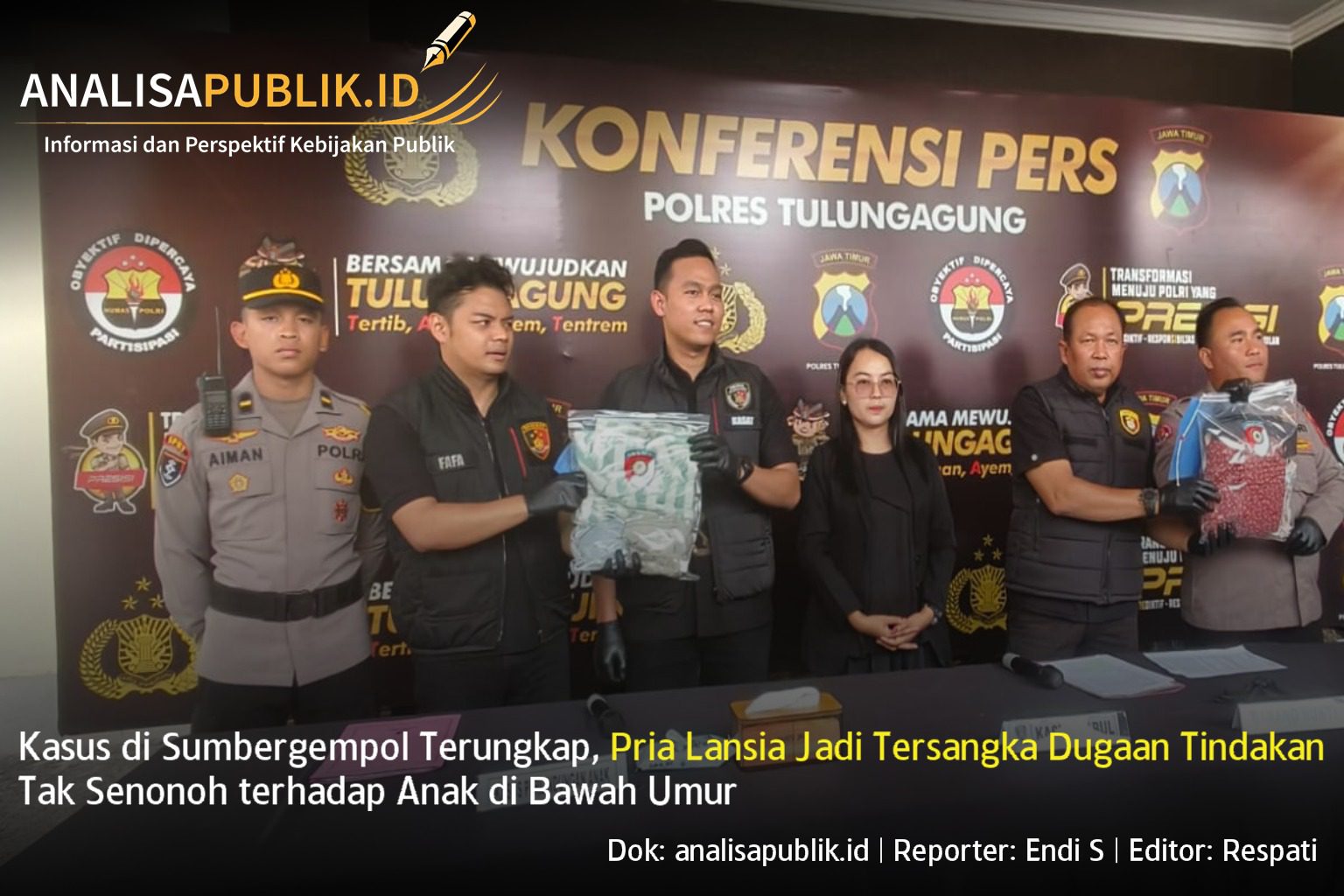 Kasus di Sumbergempol Terungkap, Pria Lansia Jadi Tersangka Dugaan Tindakan Tak Senonoh terhadap Anak di Bawah Umur