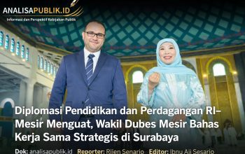 Diplomasi Pendidikan dan Perdagangan RI–Mesir Menguat, Wakil Dubes Mesir Bahas Kerja Sama Strategis di Surabaya