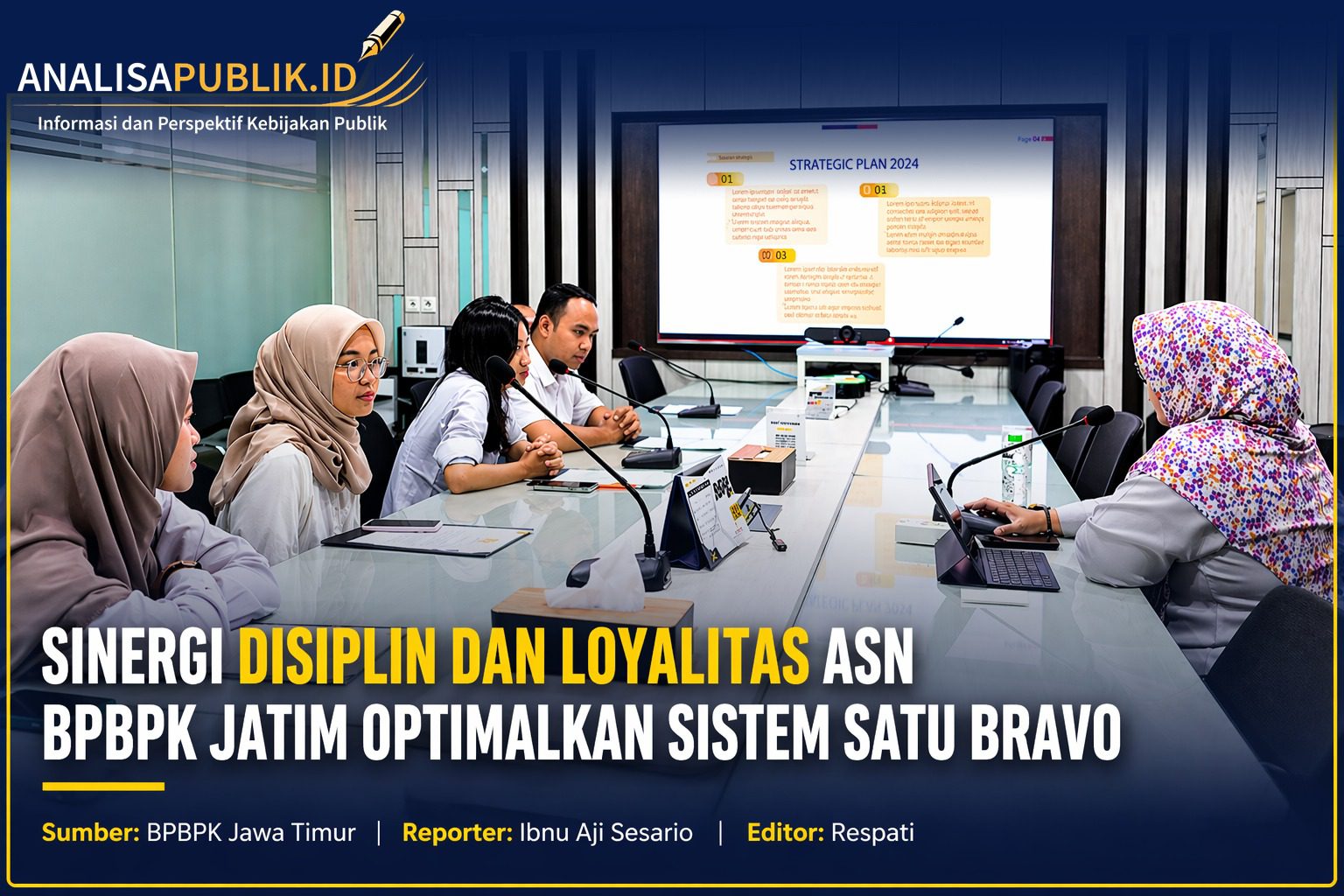 Sinergi Disiplin dan Loyalitas ASN Diperkuat, BPBPK Jawa Timur Optimalkan Layanan Digital Satu Bravo