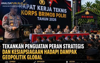 Kapolri Buka Rakernis Korps Brimob 2026 di Depok, Tekankan Kesiapsiagaan Hadapi Dampak Geopolitik Global