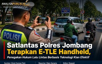 Satlantas Polres Jombang Terapkan E-TLE Handheld, Penegakan Hukum Lalu Lintas Berbasis Teknologi Kian Efektif