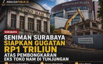 Seniman Surabaya Siapkan Gugatan Rp1 Triliun atas Pembongkaran Eks Toko Nam di Tunjungan