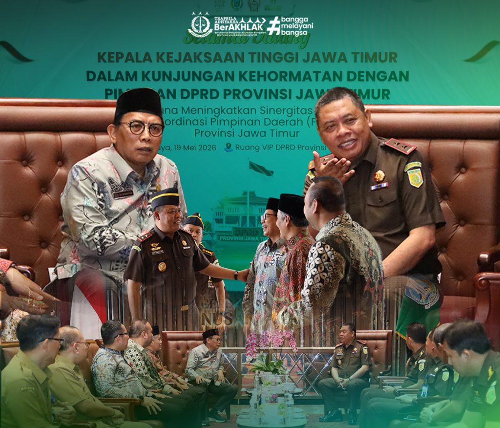 Kunjungi DPRD Jatim, Kajati Perkuat Harmoni Penegakan Hukum dan Pemerintahan