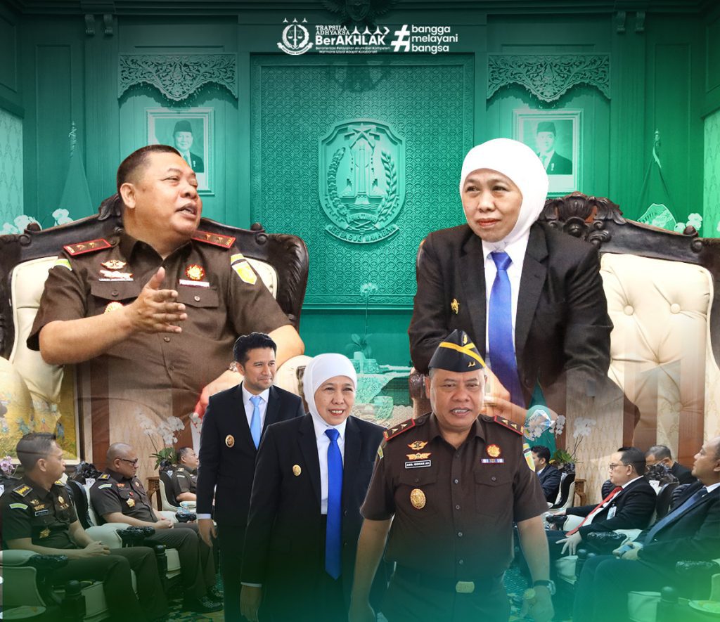 Kunjungan Perdana Kajati Jatim dengan Pemprov Jatim, Perkuat Harmoni Kelembagaan untuk Jawa Timur Kondusif