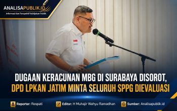 Dugaan Keracunan MBG di Surabaya Disorot, DPD LPKAN Jatim Minta Seluruh SPPG Dievaluasi