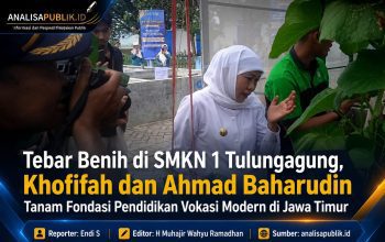 Tebar Benih di SMKN 1 Tulungagung, Khofifah dan Ahmad Baharudin Tanam Fondasi Pendidikan Vokasi Modern di Jawa Timur