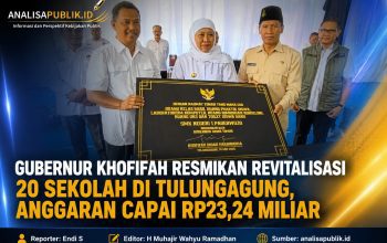 Gubernur Khofifah Resmikan Revitalisasi 20 Sekolah di Tulungagung, Anggaran Capai Rp23,24 Miliar