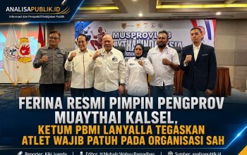 Ferina Resmi Pimpin Pengprov Muaythai Kalsel, Ketum PBMI LaNyalla Tegaskan Atlet Wajib Patuh pada Organisasi Sah