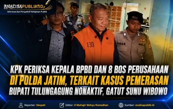 KPK Periksa Kepala BPBD dan 8 Bos Perusahaan di Polda Jatim, Dalami Dugaan Pemerasan Bupati Tulungagung Nonaktif Gatut Sunu