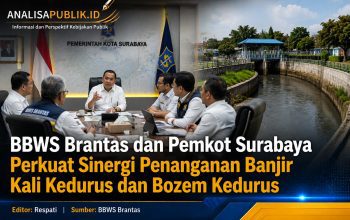 BBWS Brantas dan Pemkot Surabaya Perkuat Sinergi Penanganan Banjir Kali Kedurus dan Bozem Kedurus