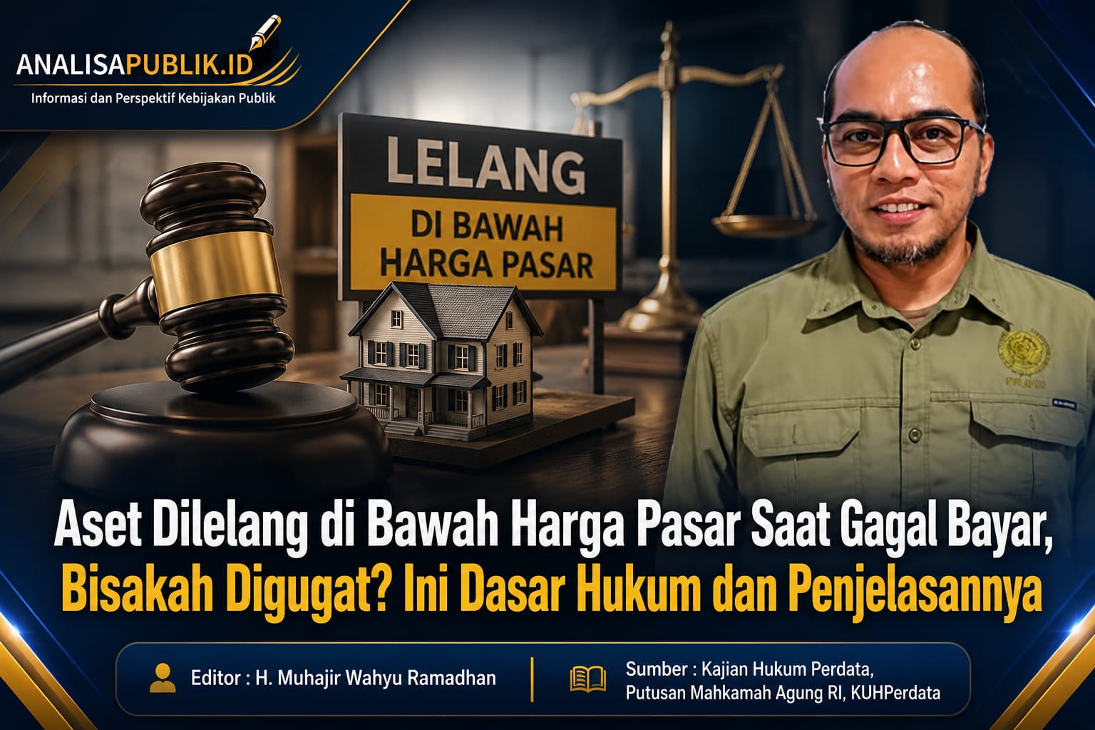 Aset Dilelang di Bawah Harga Pasar Saat Gagal Bayar, Bisakah Digugat? Ini Dasar Hukum dan Penjelasannya