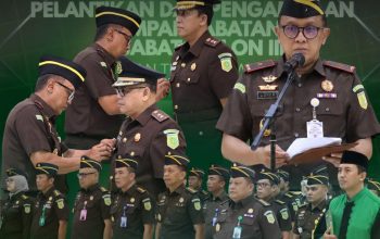 Dua Pejabat Eselon III Resmi Dilantik, Kejati Jatim Perkuat Struktur Organisasi
