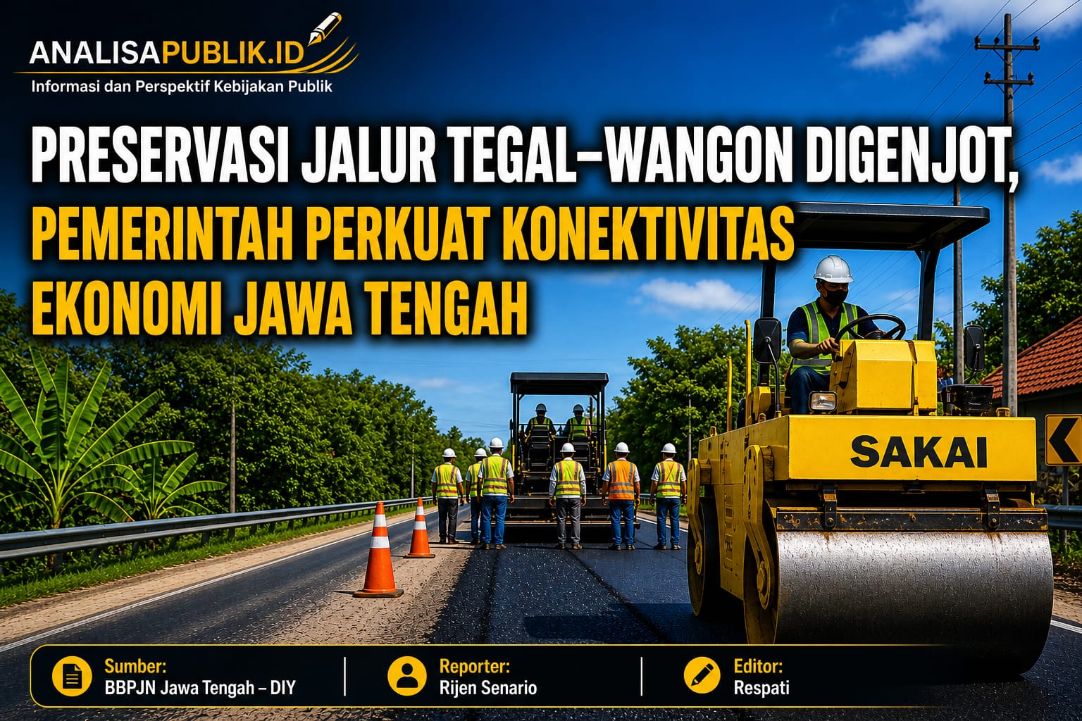 Preservasi Jalur Tegal–Wangon Digenjot, Pemerintah Perkuat Konektivitas Ekonomi Jawa Tengah