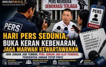 Hari Pers Sedunia, Buka Keran Kebenaran, Jaga Marwah Kewartawanan